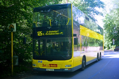 Bus 265, Invalidensiedlung, Frohnau